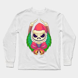 Nightmare Skull Long Sleeve T-Shirt